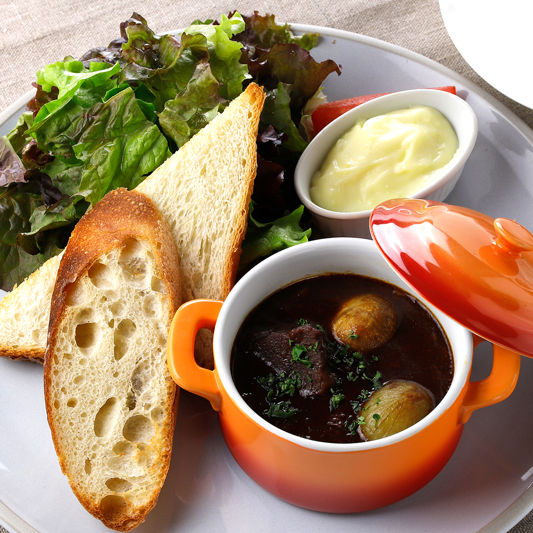 和牛のビーフシチューランチ